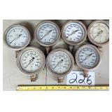 $23 Ship: Seven (7) Gauges incl Marsh SS