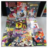 TEN (10) MARVEL Comics incl. Silver Surfer #28,