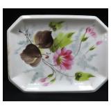 Vintage Hand Painted Bone China Tray