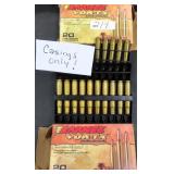 CASINGS: Twenty-Five (25) Barnes 35 Whelen Casings