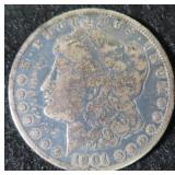 1901-O Silver Morgan Dollar