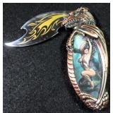 4" (Closed) Knightstone Folding Knife, Sexy