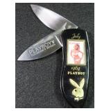 3.75" Closed 2 Blade Folding Knife, Playboy