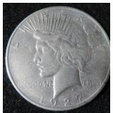 1927-D Silver Peace Dollar