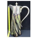 Circa 1900 Pallme-Konig Bohemian Art Glass Karaffe