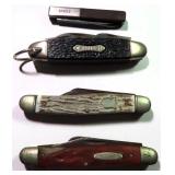 Four (4) Vintage Knives incl. CASE (Rusty & Broken