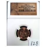 2009 Lincoln Cent, Birth and Childhood, NGC MS66RD