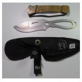 TWO (2) Buck incl. Skinner (USA) and #110 Folder