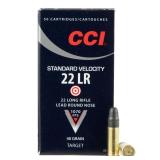 CCI #35 Standard Velocity 22LR 40 GR LRN 50 Rounds
