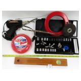 Pick Up Only: Soldering Gun, Wooden Level,