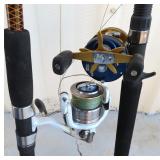 TWO (2) Rods and Reels, NO SHIP