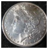1889 Silver Morgan Dollar