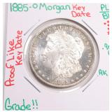 1885-O Silver Morgan Dollar