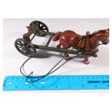 Cast Iron Horse and Buggy Frame