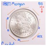 1887 Silver Morgan Dollar