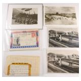 Postcards with Swastika Postmark