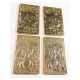 Gold Pokemon cards