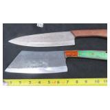 NO SHIP: TWO (2) Fixed Blade Knives