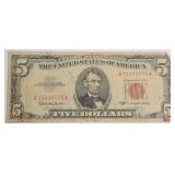 1963 $5 U.S. Note