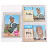 1968 Topps Clemente and Aaron