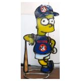 Pick Up Only: Bart Simpson Astros Yard Art