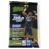 1997-98 Series 2 Topps Basketball Pack