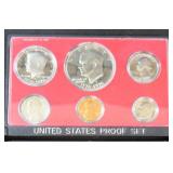 Bicentennial Proof Set with Silver IKE Dollar