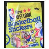 Unopened 1977-1978 Fleer Basketball Stickers