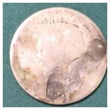 Damaged Silver Peace Dollar