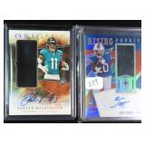 TWO (2) SIGNED ROOKIE RELIC Cards!