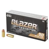Fifty (50) CCI Blazer Brass 380 Auto 95 Grain FMJ