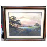 NO SHIP: Signed, Framed & Matted Dalhart Windberg