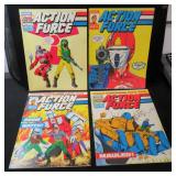 (4) ACTION FORCE (Marvel UK 1987) G.I. Joe
