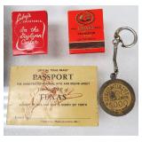 Matches and Texas Passport