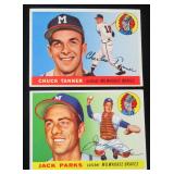 TWO (2) 1955 Topps Baseball Rookie Cards
