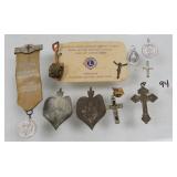 Religious Charms and Pendants, As Found