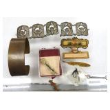Vintage Bracelet and Pendants, As Found