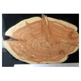 NO SHIPPING: Cedar Board with splits