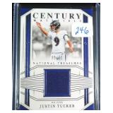 #80/99 Justin Tucker National Treasures Century