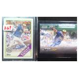 TWO (2) SIGNED Ethan Small Rookie Cards