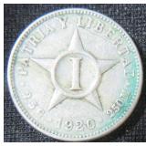 1920 Cuba Un Centavo
