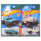 TWO (2) Hot Wheels, 2021 and 2024