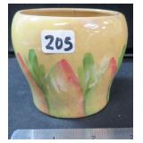 Super 3"H Hand Painted Antique Planter