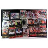Twenty (20) Signed Sage Hit Football Cards