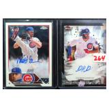 TWO (2) SIGNED Topps Baseball Cards incl.