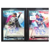 TWO (2) SIGNED 2020 Bowman