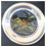 WW II Pacific Campaign 1992 Stained Glass/Pewter