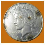 1923-D Silver Peace Dollar