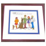 Original Hand Painted Size Comparison Model Cel
