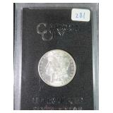 1884 Carson City Silver Morgan Dollar, GSA